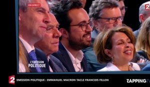 Emmanuel Macron – L’Emission politique : François Fillon moqué par le candidat (Vidéo)