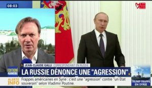 Frappes américaines en Syrie: Moscou dénonce "une attaque" contre "un État souverain"