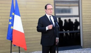 Discours de François Hollande sur les bombardements en Syrie