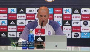 31e j. - Zidane: "Je n'ai pas envie de me souvenir du match aller"