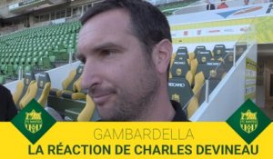 Gambardella : la réaction de Charles Devineau