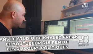 Dans le studio de Khaled Freak, le YouTubeur qui remixe  les discours politiques