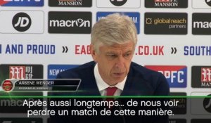 32e j. - Wenger : ''Très dur de perdre comme ça''