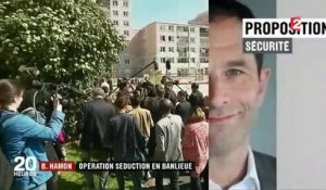 Hamon : opération séduction en banlieue