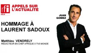Matthieu Vendrely rend hommage à Laurent Sadoux