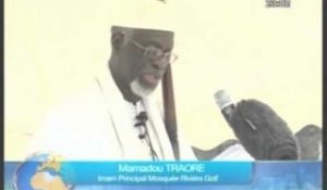 La prière de Ramadan a été célébrée à la mosquée de la Riviera avec le Président Ouattara