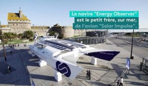 "Energy Observer" : un tour du monde en totale autonomie énergétique