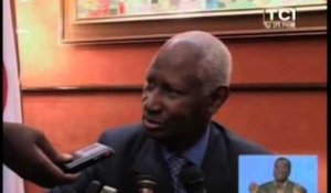 Cooperation: Le secretaire General de l' OIF, Abdou Diouf à Abidjan