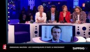 Emmanuel Macron - ONPC : les chroniqueurs de Laurent Ruquier le descendent (vidéo)