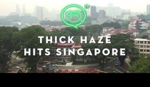 Thick haze hits downtown Singapore | Sept. 14, 2015 | Coconuts TV
