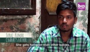 Inde : À 8 mois, Chahat Kumar pèse 17 kilos, le poids d'un enfant de quatre ans !