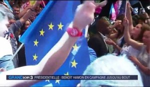Présidentielle : Benoît Hamon se bat jusqu'au bout