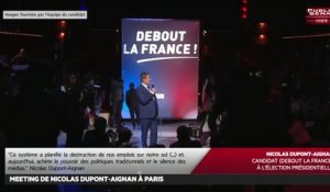 Meeting de Nicolas Dupont-Aignan à Paris - Les matins de la présidentielle (20/04/2017)