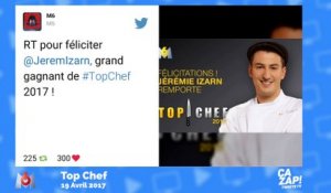 Les téléspectateurs félicitent le vainqueur de Top Chef !