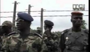 Remise de la brigade de gendarmerie d'Abobo aux autorités des FRCI
