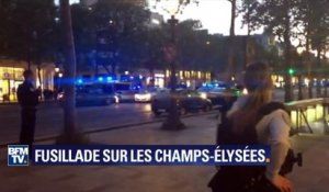 Fusillade sur les Champs-Élysées: "les gens étaient en pleurs", dit un témoin