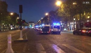 Fusillade sur les Champs-Elysées : les premières images