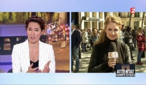 Attentat des Champs-Élysées : la situation sur place au lendemain de l'attaque