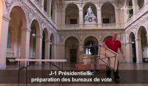 Présidentielle: préparation des bureaux de vote