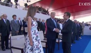 14-Juillet : Macron, les Trump et les autres place de la Concorde