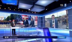14-Juillet : Macron "fait jeu égal" avec Trump