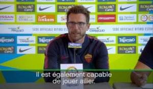 Foot - Transferts : Di Francesco «Defrel ? Ce n'est pas encore notre joueur»