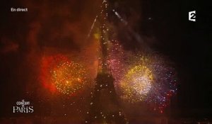 Regardez les images du feu d'artifice magnifique qui a été  Paris pour conclure ces cérémonies du 14 juillet - Extrait 2