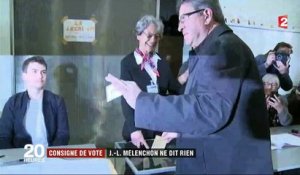 Consigne de vote : Jean-Luc Mélenchon ne dira rien
