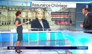 Lutte du chômage : quelles mesures pour Le Pen et Macron ?