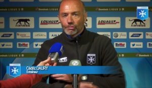 Cédric Daury avant Nîmes - AJ Auxerre
