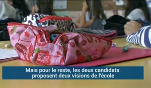 ZEP, recrutement d'enseignants, rythme scolaire… Ce que veulent Macron et Le Pen pour l'école