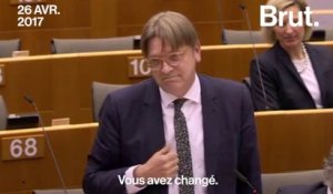 Guy Verhofstadt dénonce la dérive autoritaire de Viktor Orbán