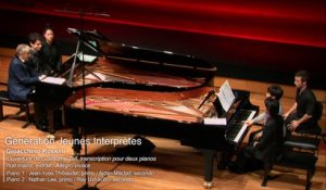 Gioacchino Rossini : Ouverture de Guillaume Tell, transcription pour deux pianos huit mains, extrait : Allegro vivace pour 8 mains