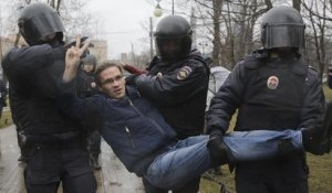 Russie : nouvelles manifestations anti-Poutine, nouvelles arrestations