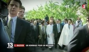 1er mai : Emmanuel Macron rend hommage à Brahim Bouarram