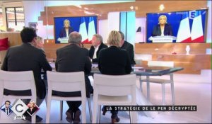 La stratégie de le Pen décryptée - C à vous - 02/05/2017