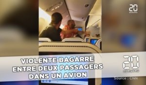 Violente bagarre entre deux passagers d'un avion