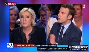 Macron / Le Pen : leurs précédentes passes d'armes lors des débats