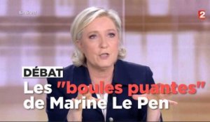 Débat : les pires boules puantes de Marine Le Pen lancées sur Macron
