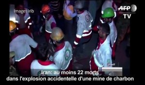 Iran: 22 morts dans une mine, les recherches continuent