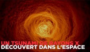 Un "tsunami de rayons X" découvert dans l'espace
