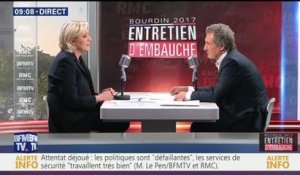 Marine Le Pen revient sur le départ "brutal" de sa mère