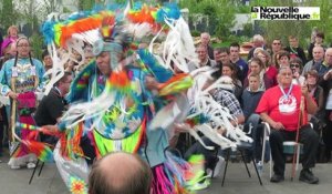VIDÉO. Tours : danses amérindiennes à la Foire