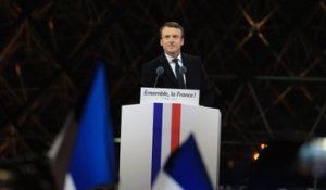 Macron président: retour en images sur la soirée du Louvre