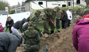 Indondations au Canada : l'aide s'organise avant la décrue