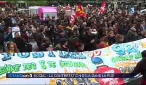 Première manifestation anti-Macron à Paris