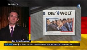 Macron enthousiasme l'Allemagne, mais Merkel ne lui fera pas de cadeaux