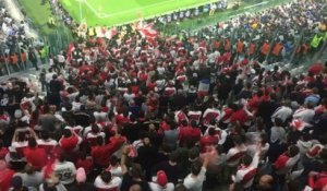 Foot - C1 : Ambiance supporters avant Juve-Monaco (5/5)