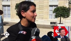 Najat Vallaud-Belkacem au bord des larmes après son dernier conseil des ministres