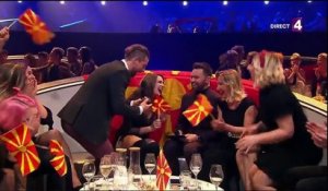 Demi-finales de l'Eurovision : le compagnon de la candidate de la Macédoine la demande en mariage en direct